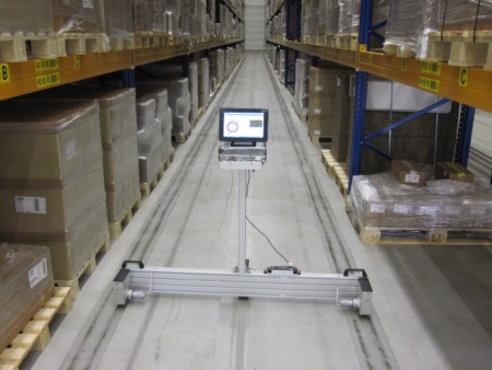 Messung der Fahrspuren