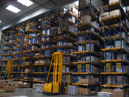 Mannbediente Schmalgangläger