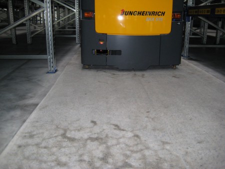 Maschinengeschliffener Beton-Boden